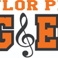 Taylor Prep Car Decal